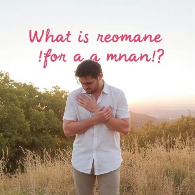 Definicja romansu dla mężczyzny